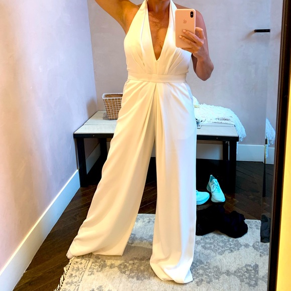 BHLDN Pants - BHLDN White Jumpsuit